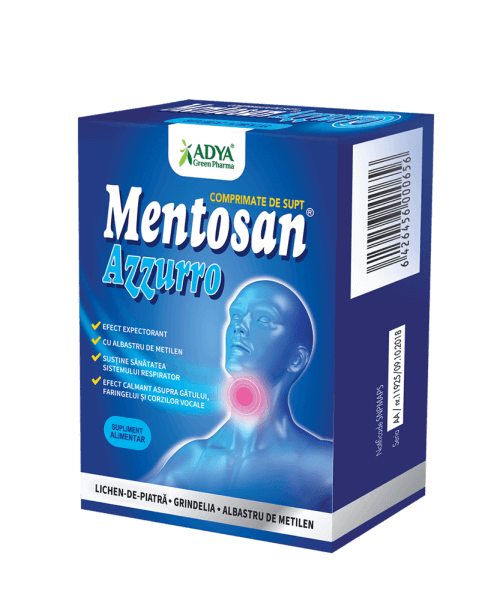 MENTOSAN AZZURRO 21CPR DE SUPT