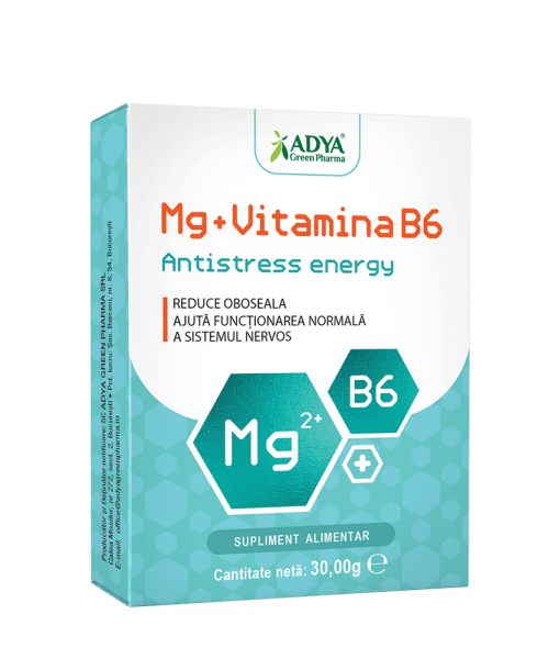 MG+VITAMINA B6 ANTISTRESS ENERGY 30CPR
