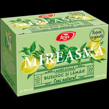 Mireasmă, ceai la plic