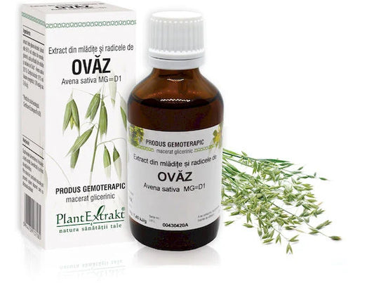 Extract din mlădițe și radicele de Ovăz - Avena sativa MG=D1, 50 ml