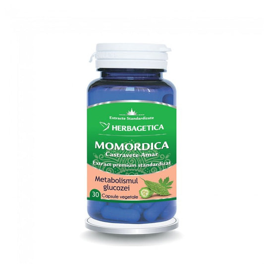 Momordica Extract Castravete-Amar Herbagetica 30 Capsule