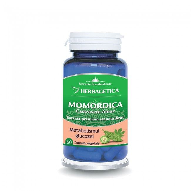 Momordica Extract Castravete-Amar Herbagetica 60 Capsule