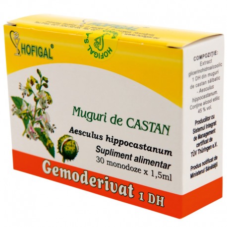 Muguri de castan sălbatic - Gemoderivat