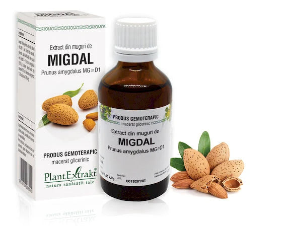 Extract din muguri de Migdal - Prunus amygdalus MG=D1, 50 ml