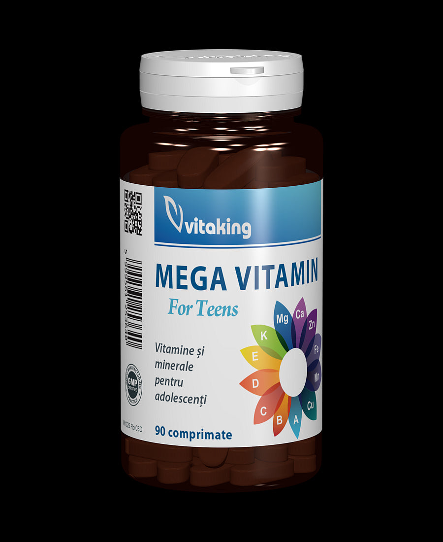 Multivitamina cu minerale pentru adolescenti - 90 comprimate