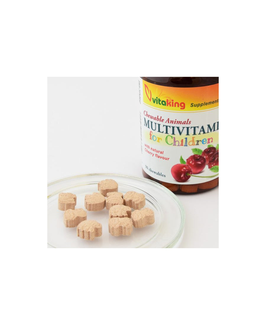 Multivitamina cu minerale pentru copii - 90 comprimate masticabile