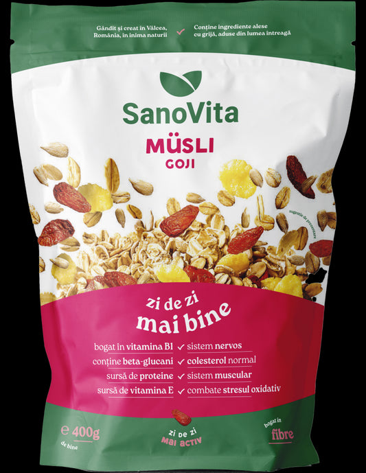 MUSLI CU GOJI 400G