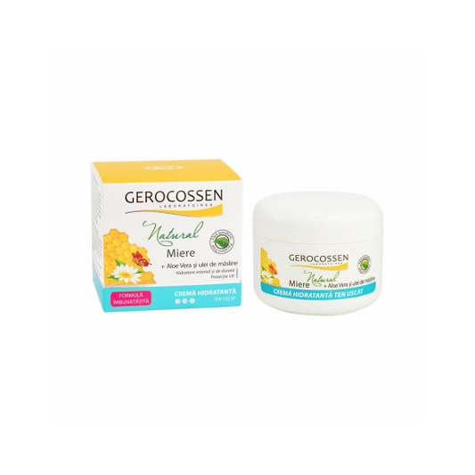Natural Miere Crema hidratanta ten uscat x 100 ml Gerocossen