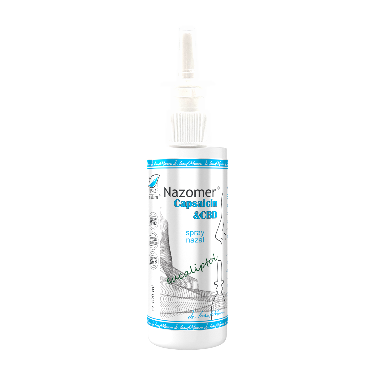 Nazomer Capsaicin & CBD spray nazal 100ml