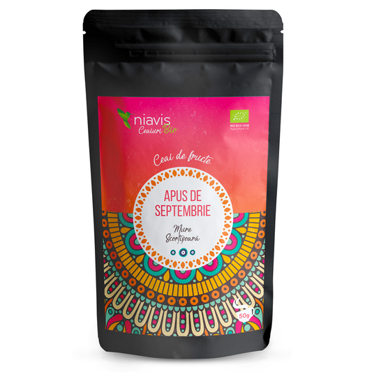 Ceai ecologic Apus de Septembrie Bio, 50 g, Niavis