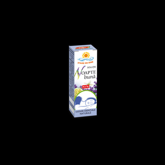 Noapte bună, N176, soluție uleiuri esențiale, 10 ml
