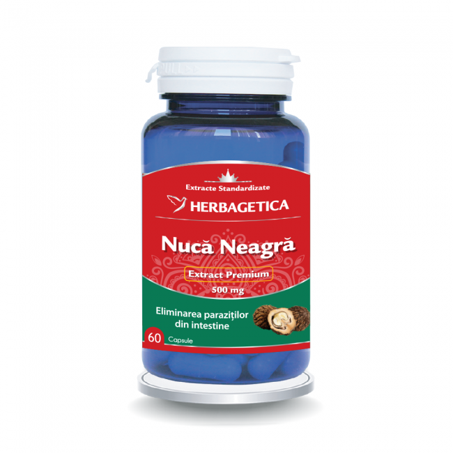 Nuca Neagra Herbagetica 60 Capsule