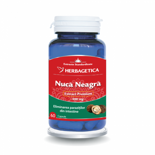 Nuca Neagra Herbagetica 60 Capsule