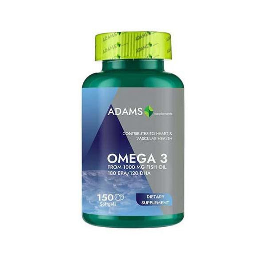 Omega 3 1000mg, 150 cps, acizi grași EPA & DHA