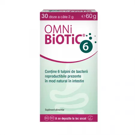OMNI BIOTIC 6, 60 g, Institut Allergosan