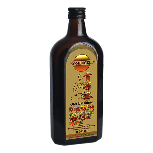 Otet Balsamic Kombucha &Nattokinase &Bromelain &Papain 500ml