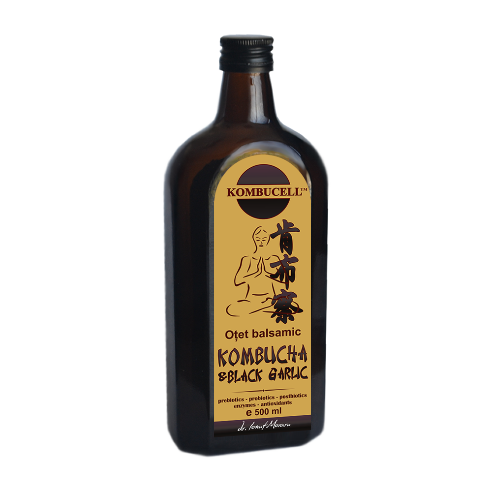 Otet balsamic KOMBUCHA BLACK GARLIC 500ml