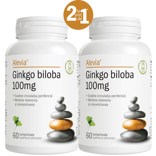 Ginkgo Biloba 100mg Pachet