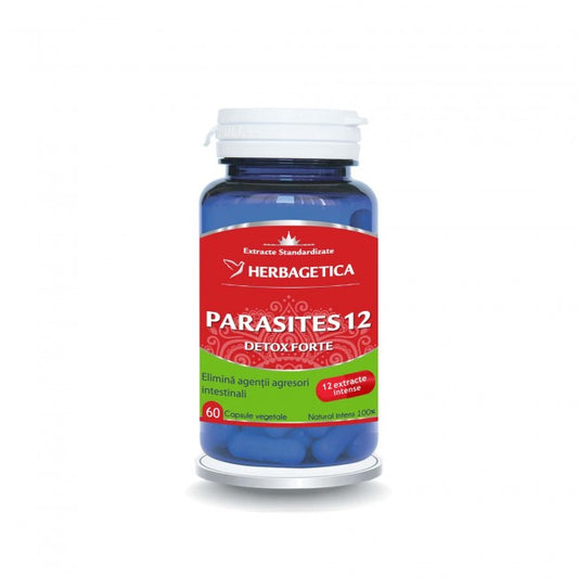 Parasites 12 Detox Forte Herbagetica 60 Capsule