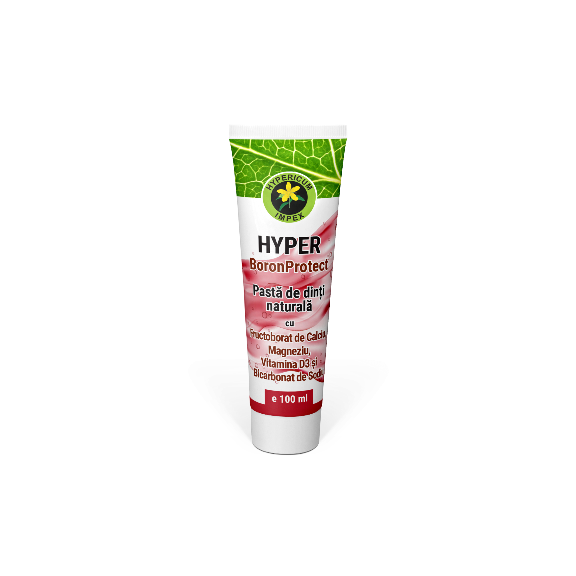 Pastă de dinți naturală – Hyper BoronProtect cu bicarbonat 100ml