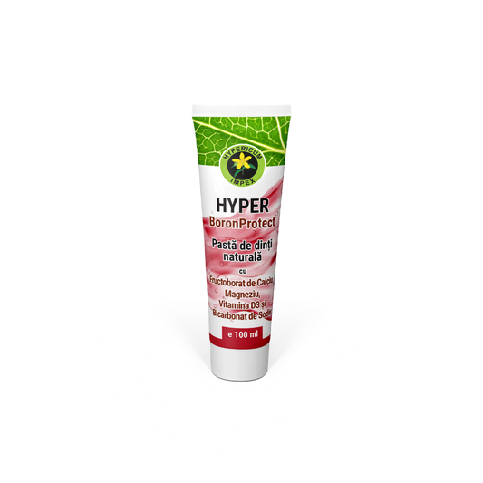 Pastă de dinți naturală – Hyper BoronProtect cu bicarbonat 100ml