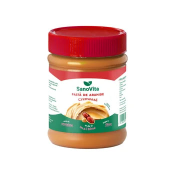 Pasta de alune cremoasa, 375ml, SanoVita