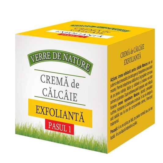 Crema exfolianta pentru calcaie Pasul 1, 100 ml, Manicos