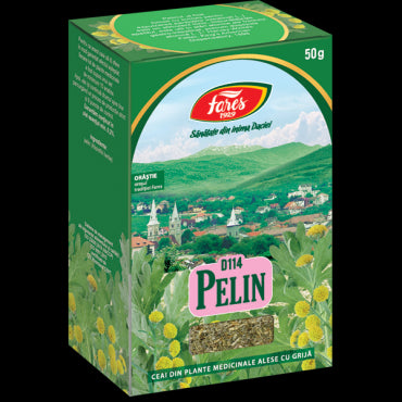 Pelin, iarbă, D114, ceai la pungă