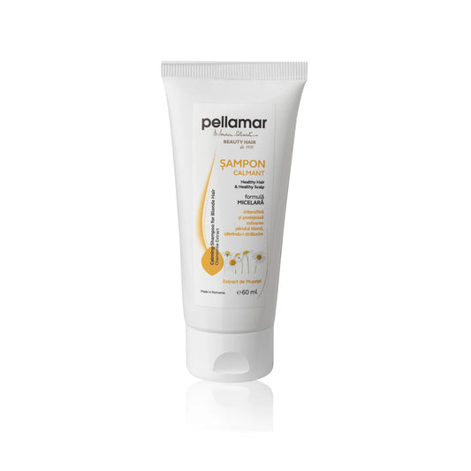 Șampon calmant păr blond cu extract de mușețel 60ml