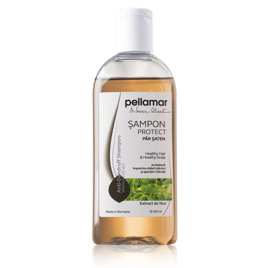 Şampon pentru păr şaten cu extract de nuc 250ml