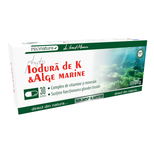Phyto Iodura de K si Alge Marine 30 capsule blister