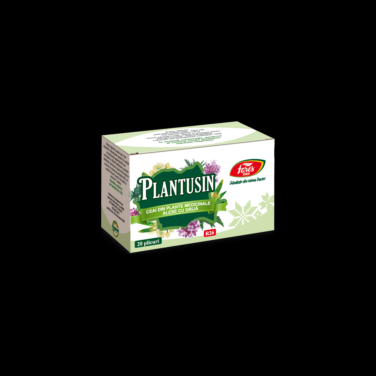 Plantusin (antibronșic), R26, ceai la plic