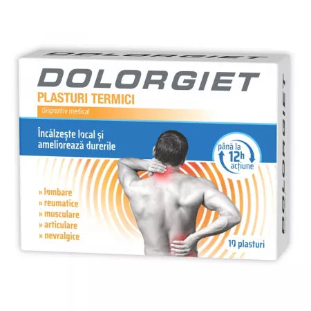 Plasturi termici, 10 bucati, Zdrovit