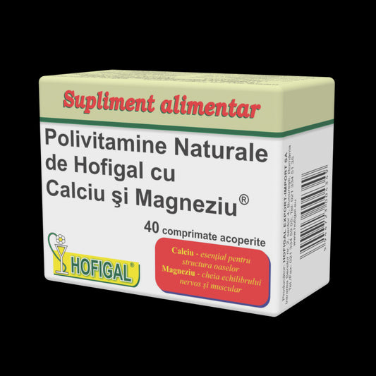 Polivitamine - naturale de Hofigal cu Ca si Mg