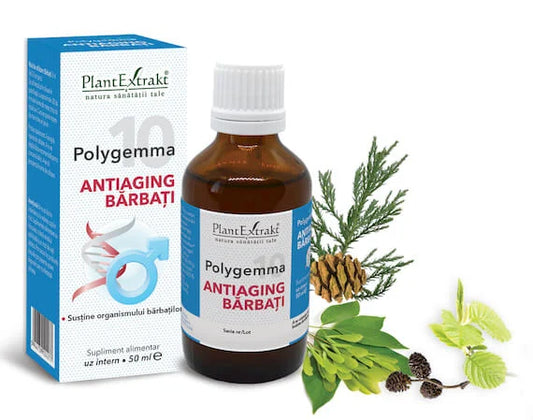 Polygemma 10 - Antiaging bărbaţi, 50 ml