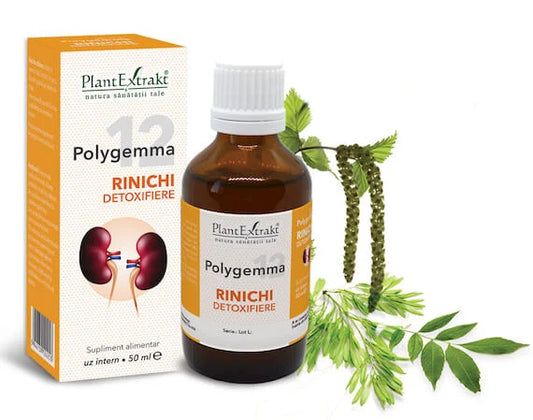 Polygemma 12 - Rinichi detoxifiere, 50 ml