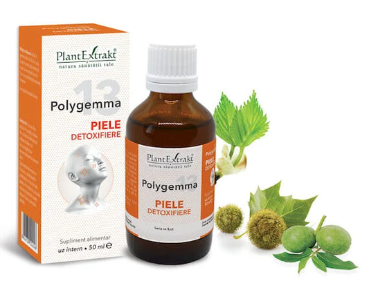 Polygemma 13 - Piele detoxifiere, 50 ml