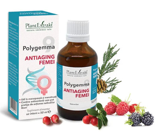 Polygemma 9 - Antiaging femei, 50 ml