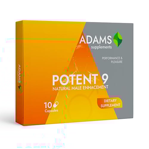 Potent9, 10cps, Adams Supplements