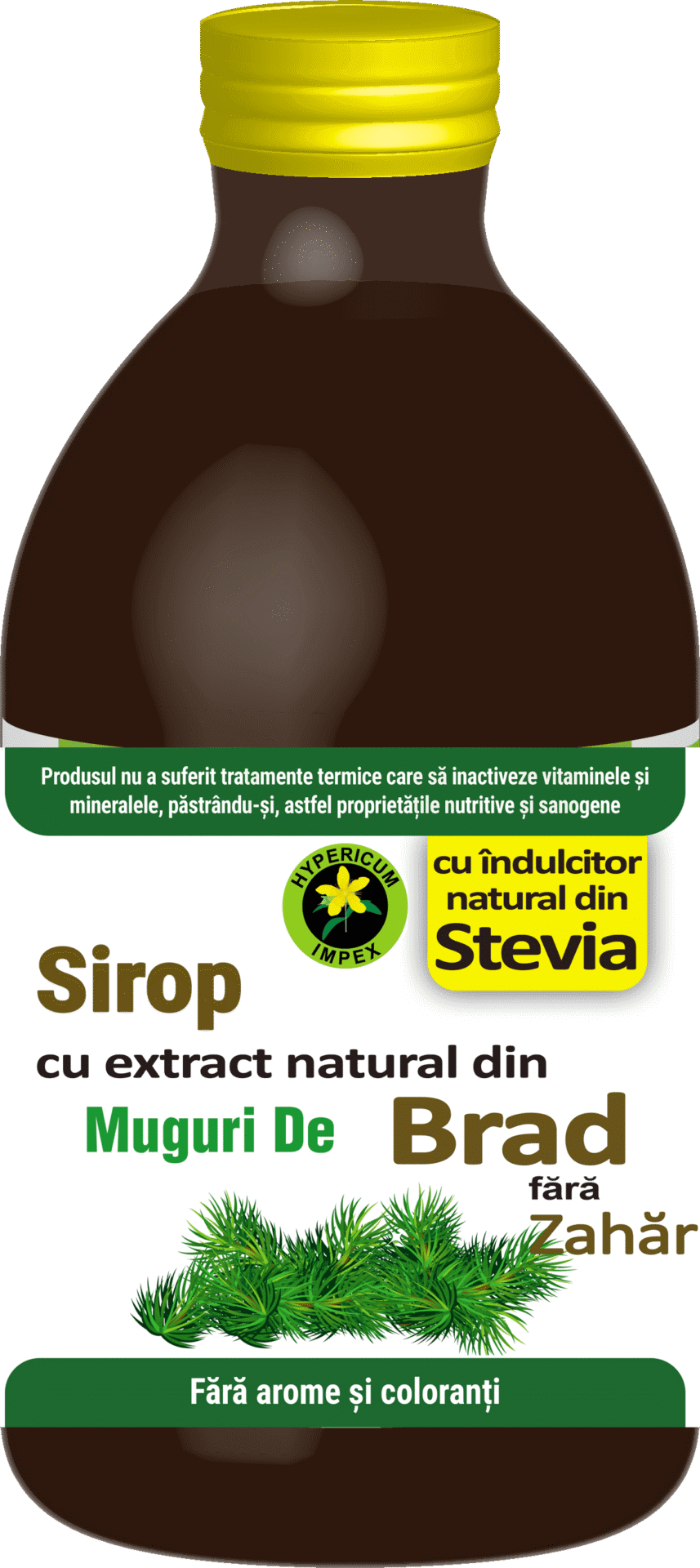 Sirop de brad cu stevia 250 ml
