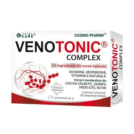 Venotonic Complex, 30 tablete, Cosmopharm