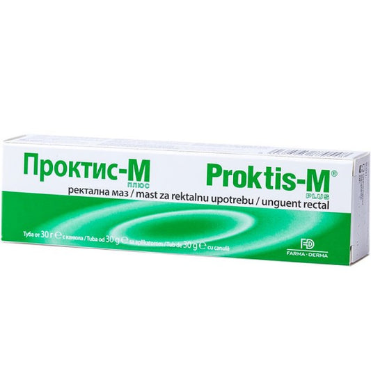Proktis-M - unguent rectal pentru hemoroizi