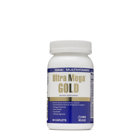 GNC Multivitamin Ultra Mega® Gold, Complex de Multivitamine, 90 tb