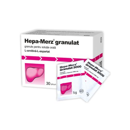 Hepa Merz, 30 plicuri, Merz