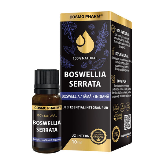 BOSWELLIA SERRATA: Ulei Esential de Tamaie Indiana (Indian Frankincense)