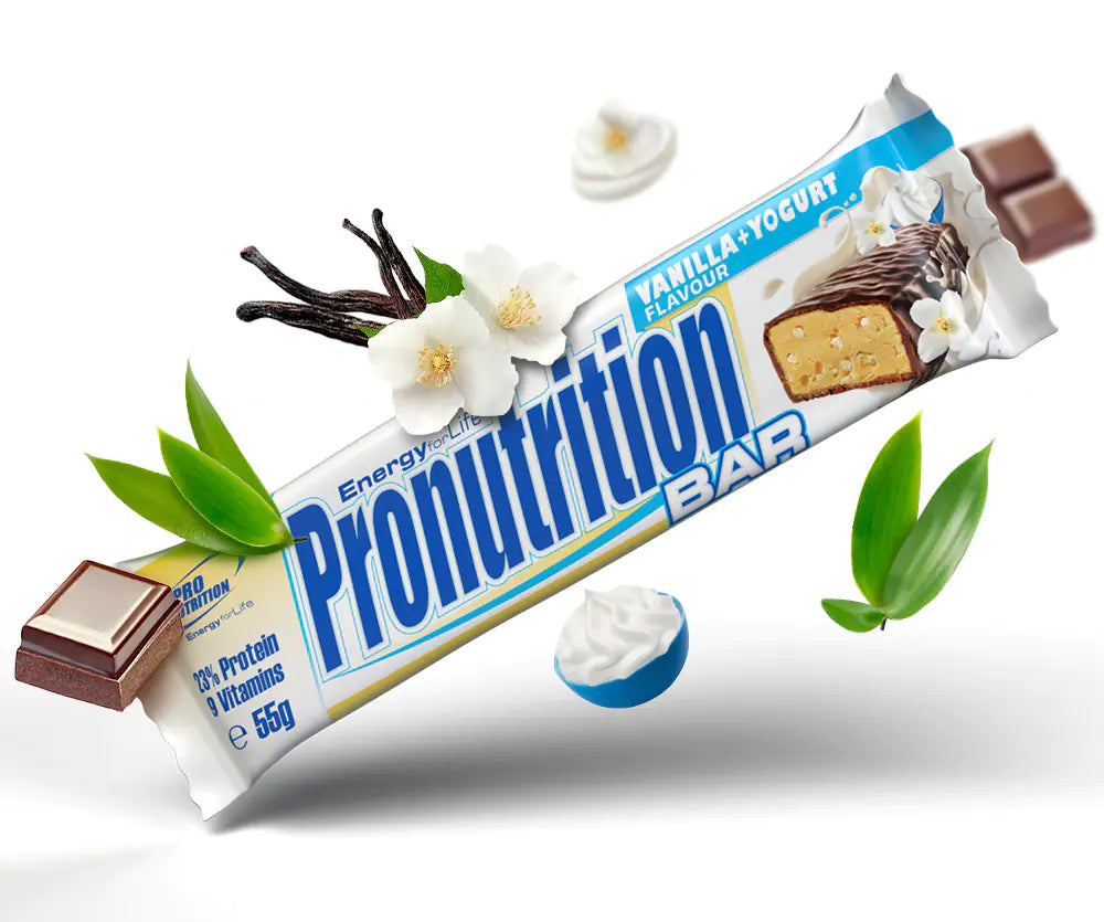 Baton Proteic Pronutrition Bar Vanilie 55 g