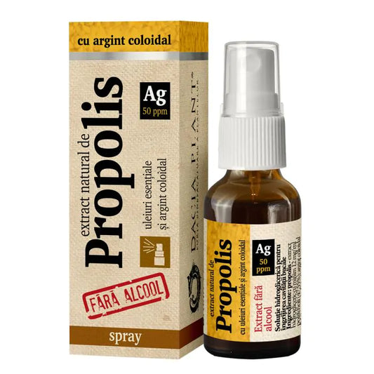 Propolis cu Argint Coloidal fara alcool spray