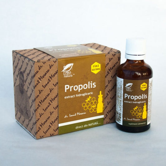 Propolis extract hidrogliceric fara alcool 50ml