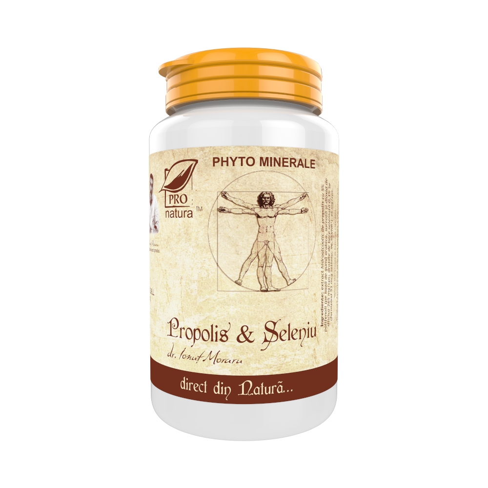 Propolis Seleniu 60cps