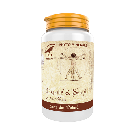 Propolis Seleniu 60cps